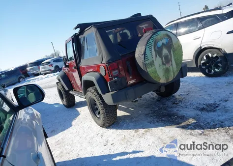 2010 Jeep Wrangler Sport из США, поврежденный, VIN 1J4AA2D16AL139303